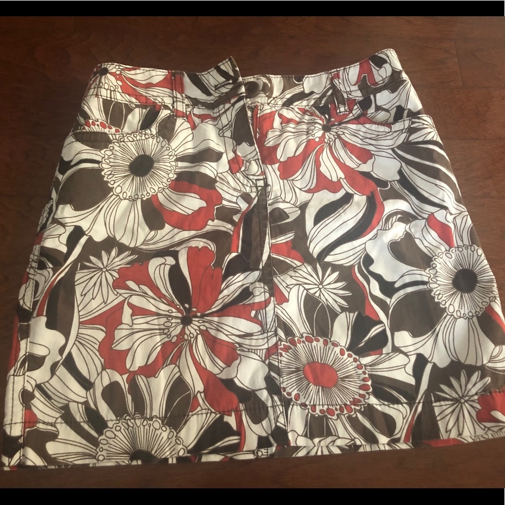 Floral print skirt from LOFT